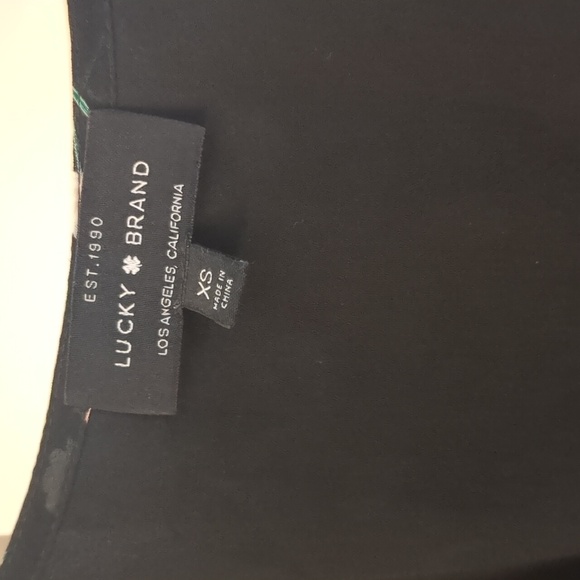 Lucky Brand ditsy printed midi dress XS - Picture 5 of 8